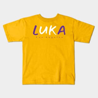 Luka Doncic #77 LA basketball -KBLD7702 Kids T-Shirt